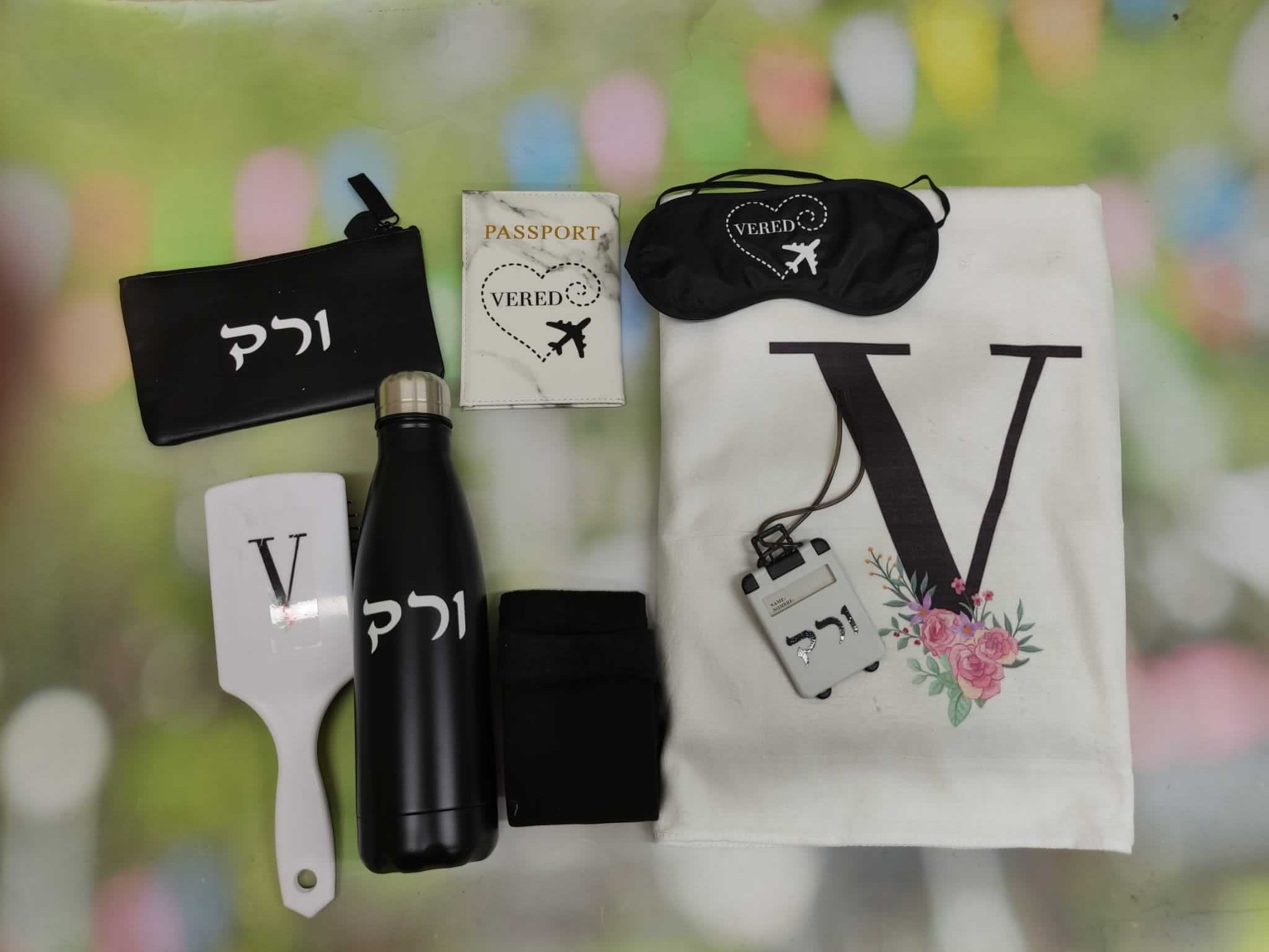סט טיסה דגם ורד – תמונה 2